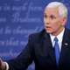 Illustration for article titled Pence Instinctively Addresses Harris’ Husband In Audience During Debate Responses